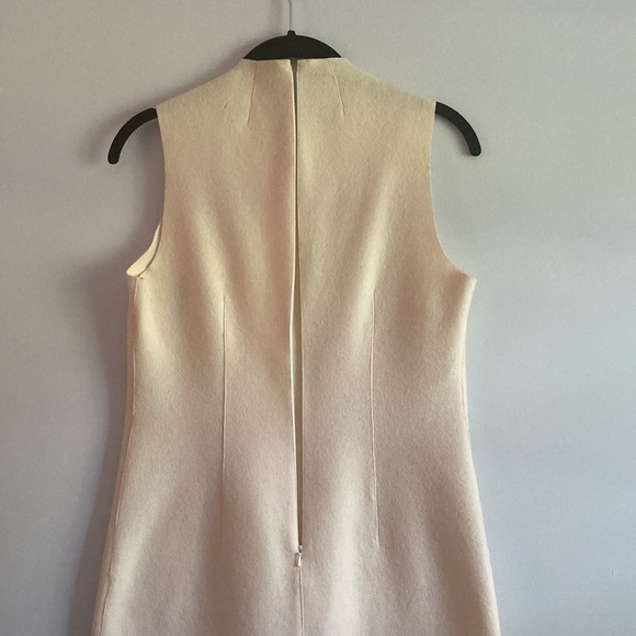 CUSTOM Ralph Lauren Wool Felt Dress Sz S - Picture 10 of 12